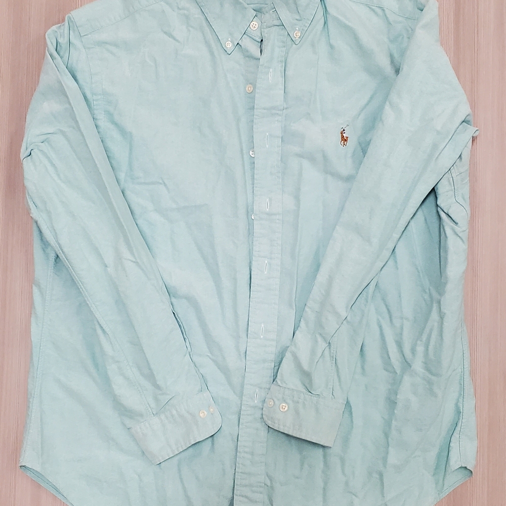 Polo Ralph Lauren Light Blue Casual Button Down Shirt
